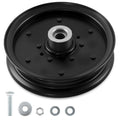 Flat Idler Pulley for Hustler Raptor 48" 52" 54" 60" Deck Mower 