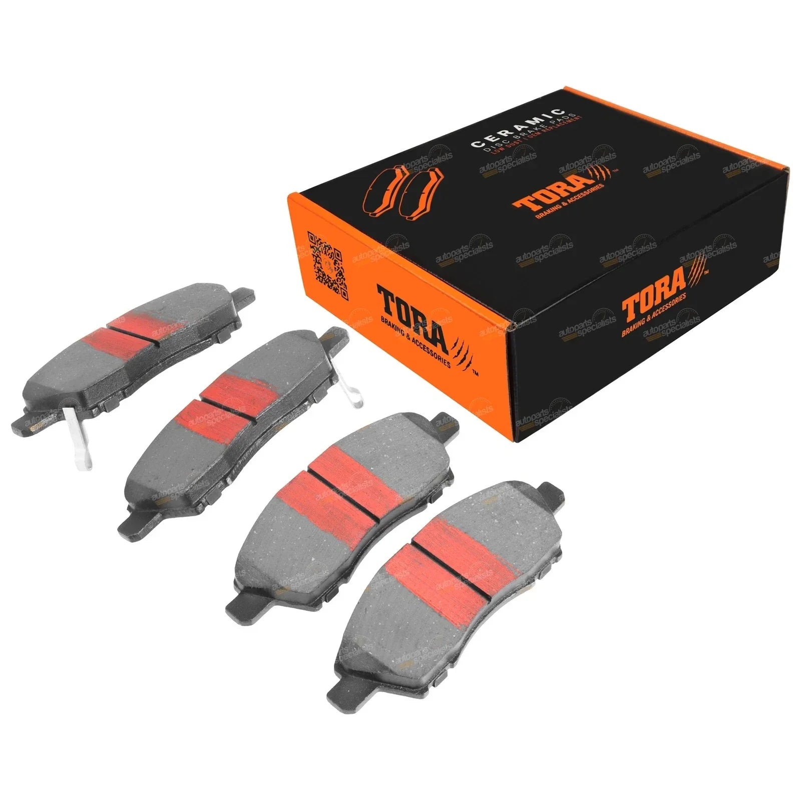 Front Ceramic Disc Brake Pad Set for Nissan Tiida C11 (2006-2013)