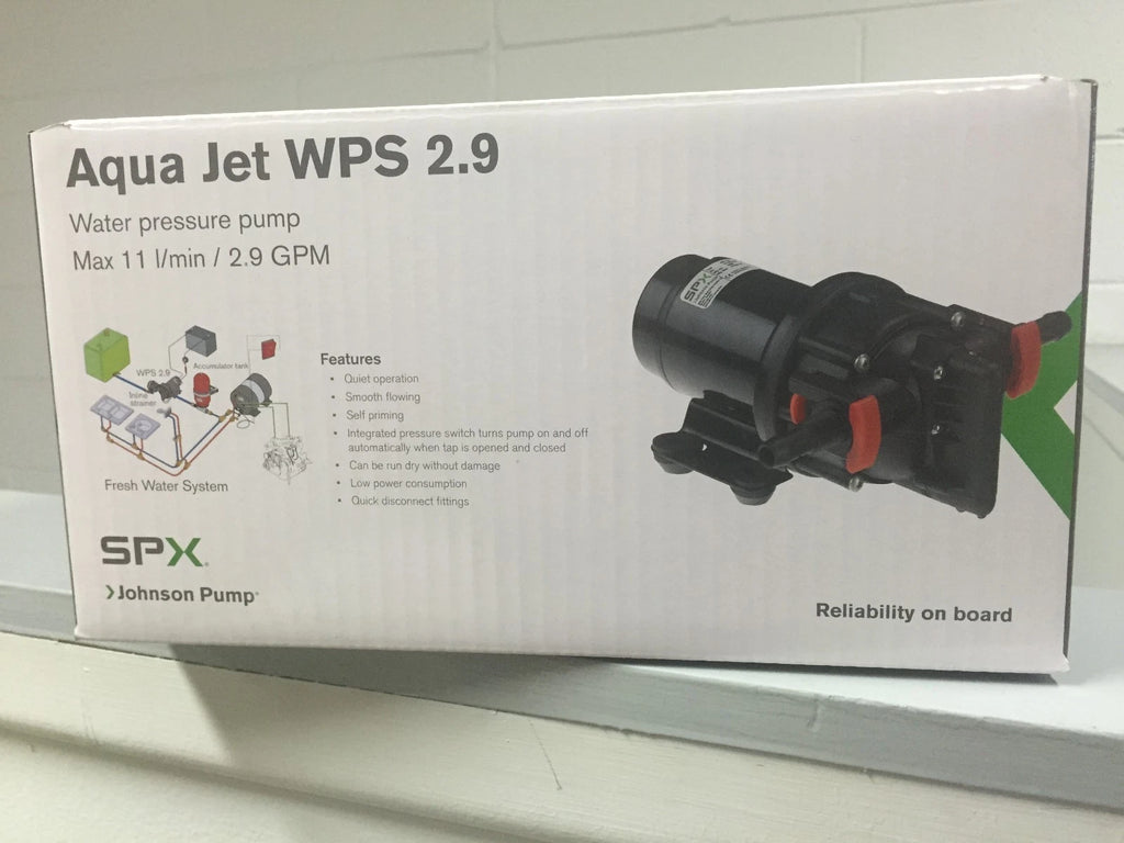 SPX Johnson Aqua Jet WPS Pump 2.9 GPM 12V for (10-13405-03)