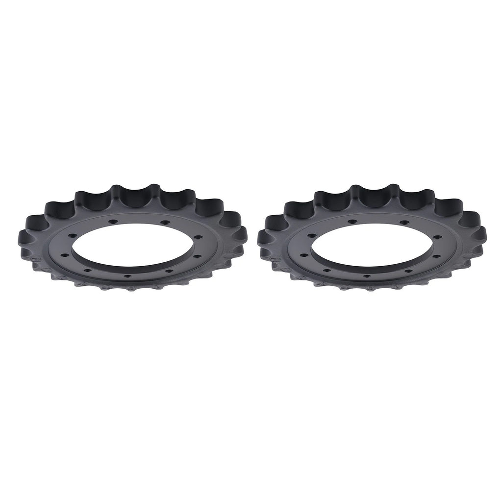 2X Drive Sprocket 21T for Hitachi ZX30 ZX35 & Kubota U25 (2039666)