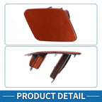 Red Front Right Side Bumper Headlight Washer Nozzle Cover Cap for BMW 1 Series