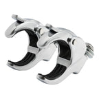 Set of 4 Windshield Clamps for Harley Fat Bob, Low Rider (2018–2024)