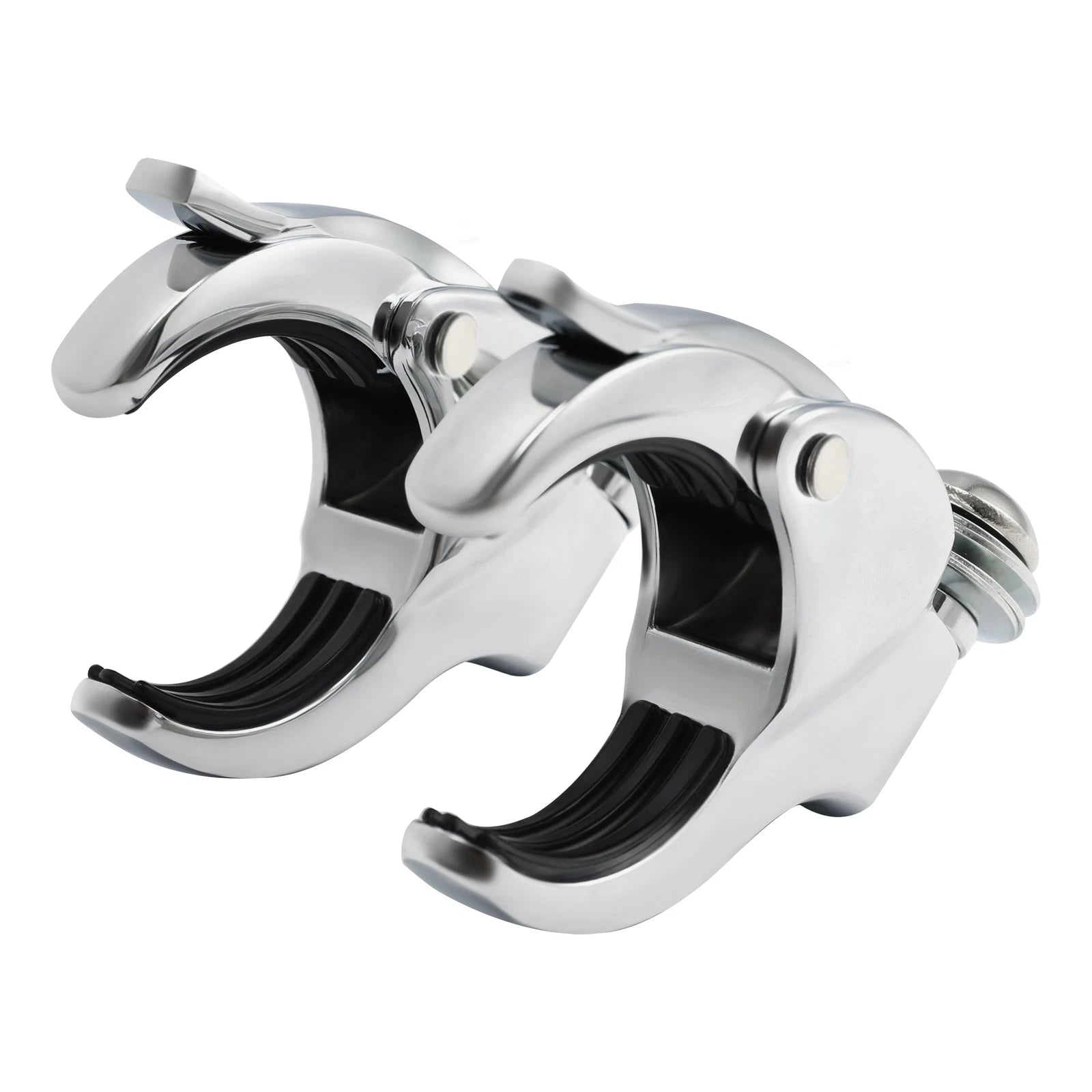 Set of 4 Windshield Clamps for Harley Fat Bob, Low Rider (2018–2024)