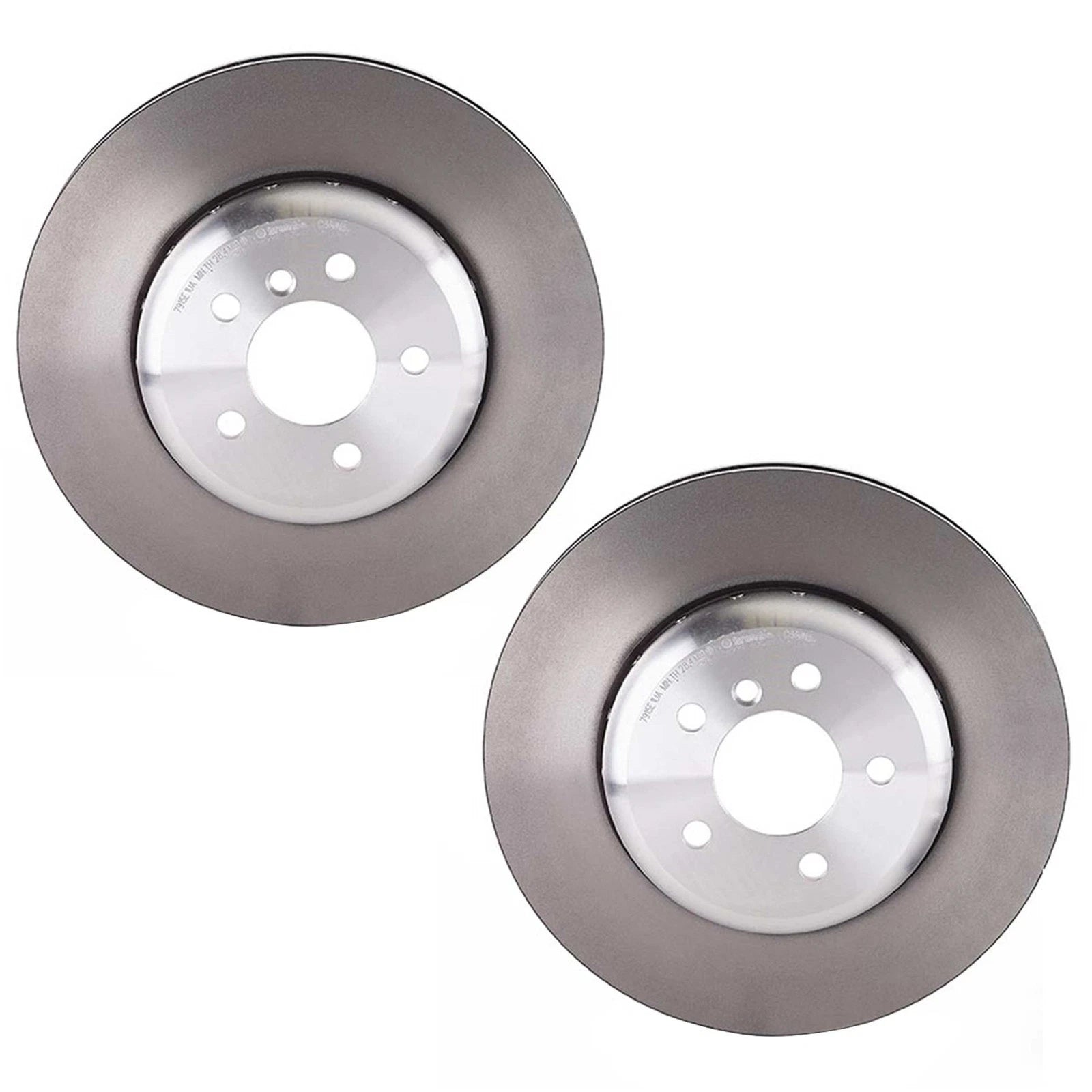 Set of 2 Brembo Front 348mm Disc Brake Rotors for BMW F10 F12 F13 (2011–2017)