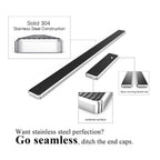 5-Inch Silver Running Boards for Ram ProMaster (2014-2026)