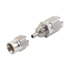 Stainless Steel AN3 Straight Brake Swivel Hose Ends for Car (Fit All Models)