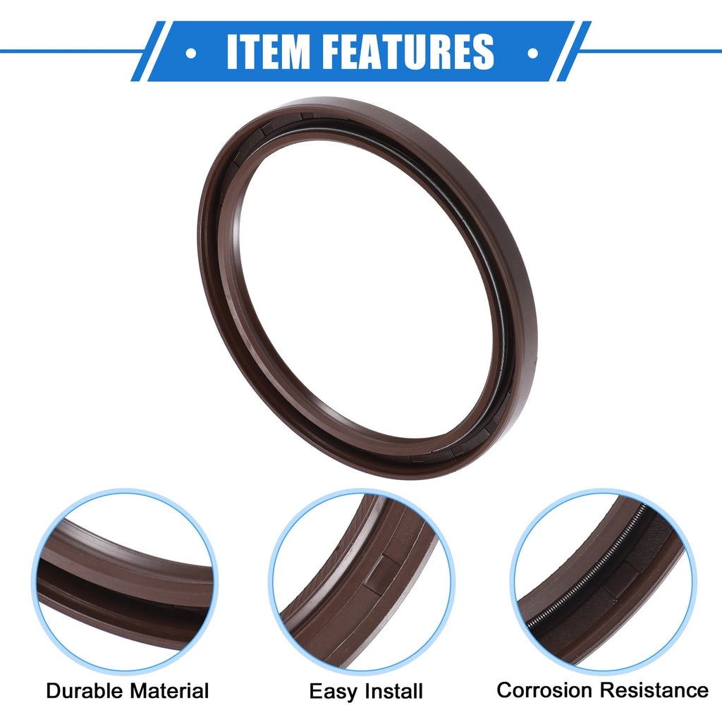 Engine Crankshaft Oil Seal for Toyota Sienna (1998–2015) Rubber