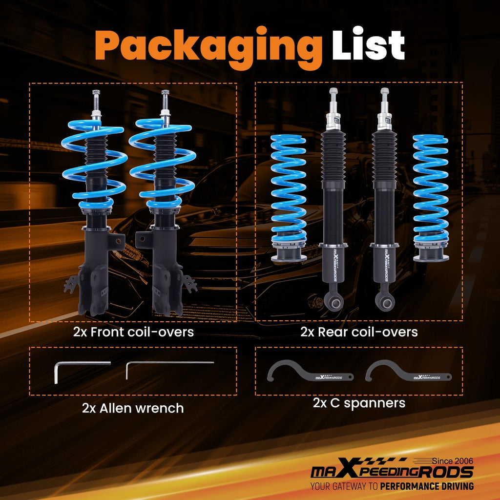 Coilovers for Toyota RAV4 (2019–2023) FWD/AWD
