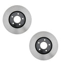 Set of 2 Front Coated Disc Brake Rotors for Mazda 3 (2004–2009)