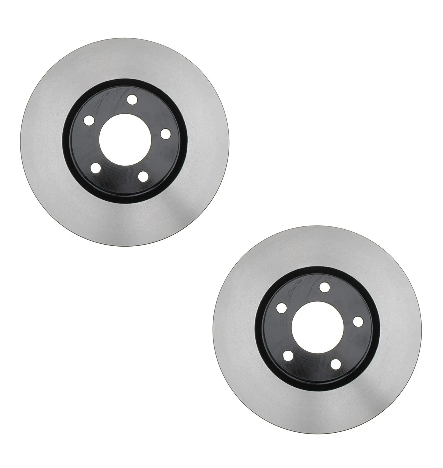 Set of 2 Front Coated Disc Brake Rotors for Mazda 3 (2004–2009)