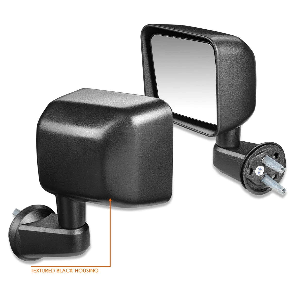 Left Side View Door Mirror for Jeep Wrangler JK (2007–2018) OE Style