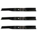 Set of 3 Mower Blades for Woods RM360 RM550 (Fits 34615 34615KT 15127)