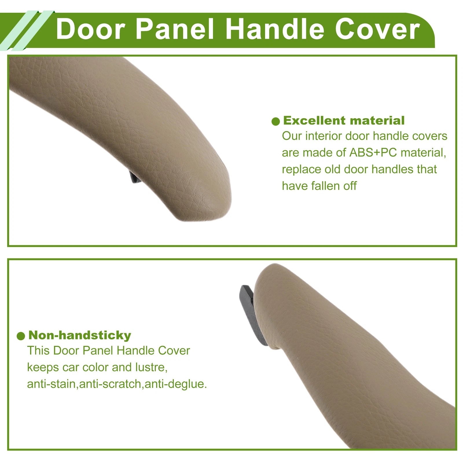 Door Panel Handle Pull Trim Cover for BMW X3 F25 (2010–2016) Beige