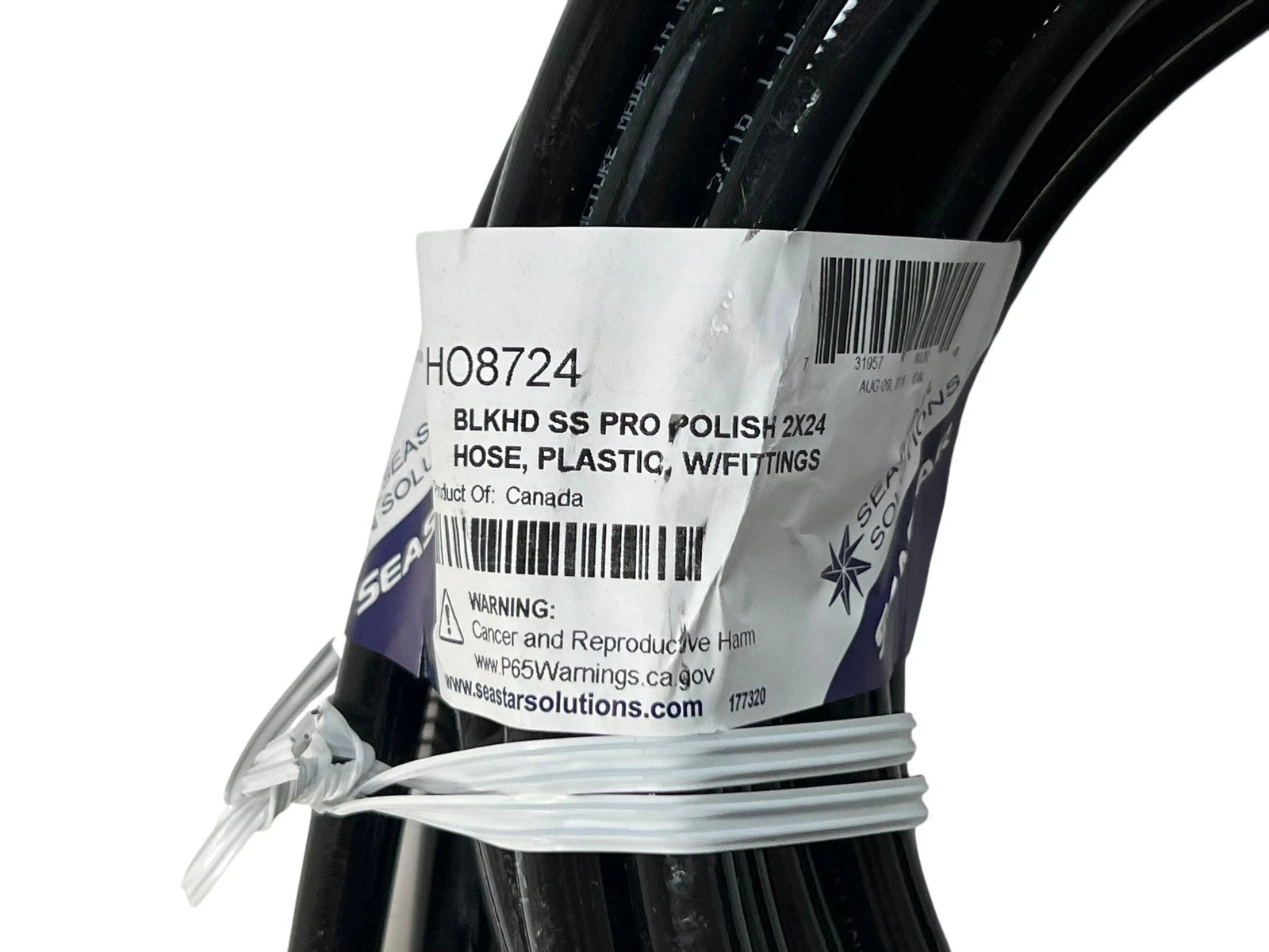 Seastar Solutions HO8724 Pro Single Bulkhead with 2x 24FT Hose for