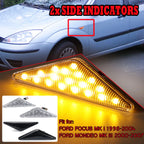 Sequential LED Side Marker Turn Signal Lamps for Ford Focus MK1 (1998–2004)