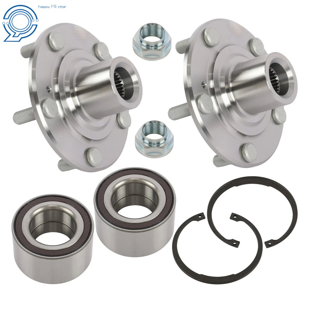 2X Wheel Hub Bearing Assembly for Acura TL TSX (2004–2008)