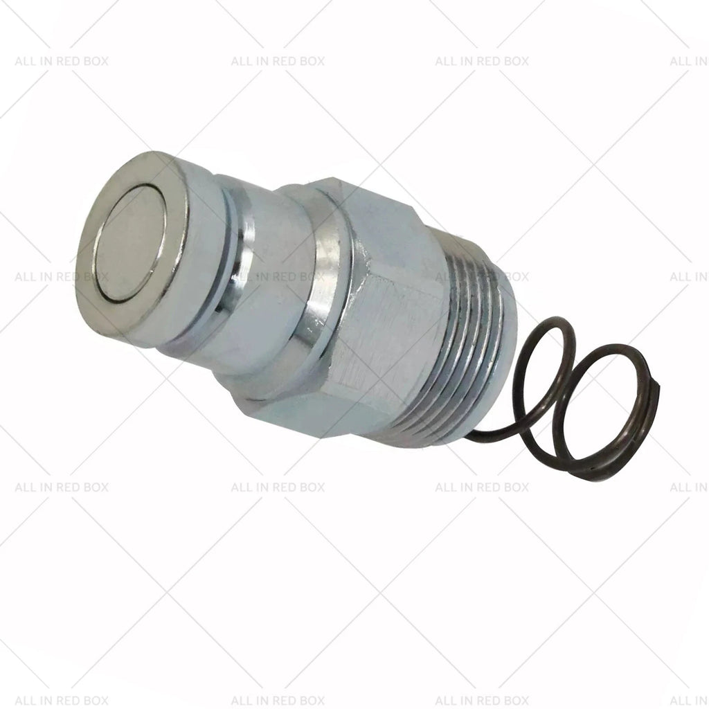 3/8" Hydraulic Male Drain Line Flat Face Quick Coupler for Bobcat