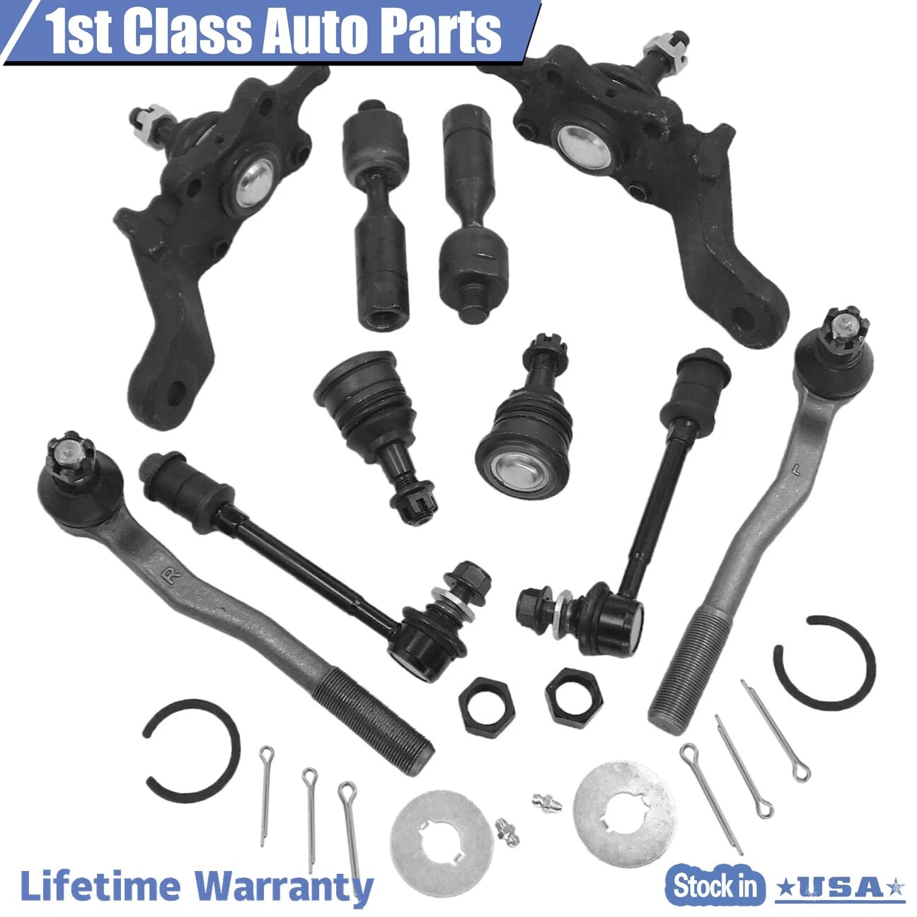 10pc Front Suspension Kit for Toyota 4Runner (1996–2002)
