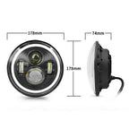 7 Inch Motorcycle LED Headlight