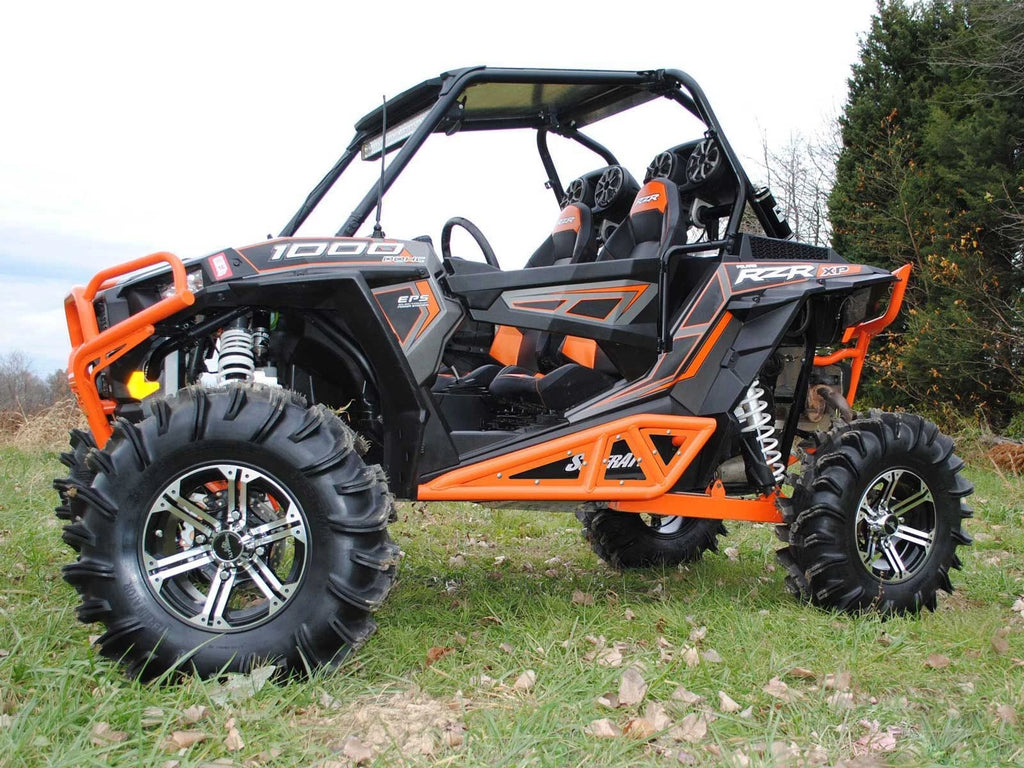 SuperATV Heavy Duty Rock Slider Nerf Bars for Polaris RZR S 1000 (2014–2021)