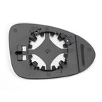 Left Side White Heated Mirror Glass for Porsche Macan (2014-2018)