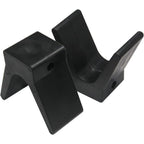 V-style bow stop for boat trailers (Rubber, Non-marking)