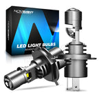 2X H4 LED Headlight Bulbs for NOVSIGHT (6500K, 17000LM)
