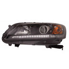 Replacement Passenger Side Halogen Head Light Assembly for Toyota Camry (2015–2017)