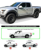 Wheel to Wheel Running Boards for Ford F150 Super Cab (2015–2026)