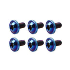 6 x M6x15mm Alloy Torx Head Screws for Bike Motorcycle