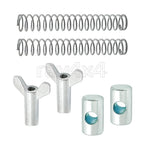 Rear Brake Adjuster Nut Kit for Honda Big Red 250 ATC250ES/SX ATC200S/M ATC125M (1985–1989)