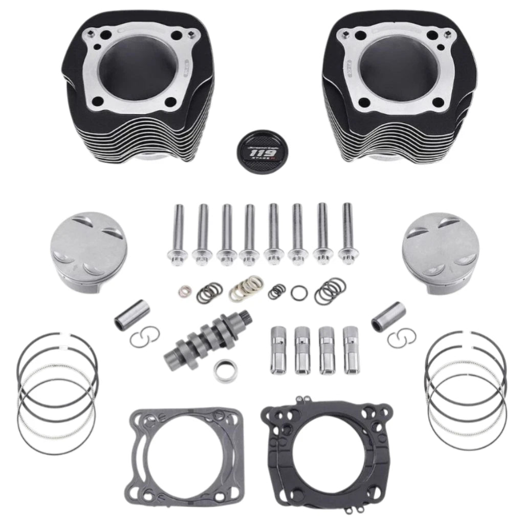 Screamin' Eagle Stage III Engine Kit for Harley Softail (2018–2024) - 107CI to 119CI