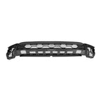 Replacement Black Textured Lower Center Left/Right Bumper Cover Grille Support