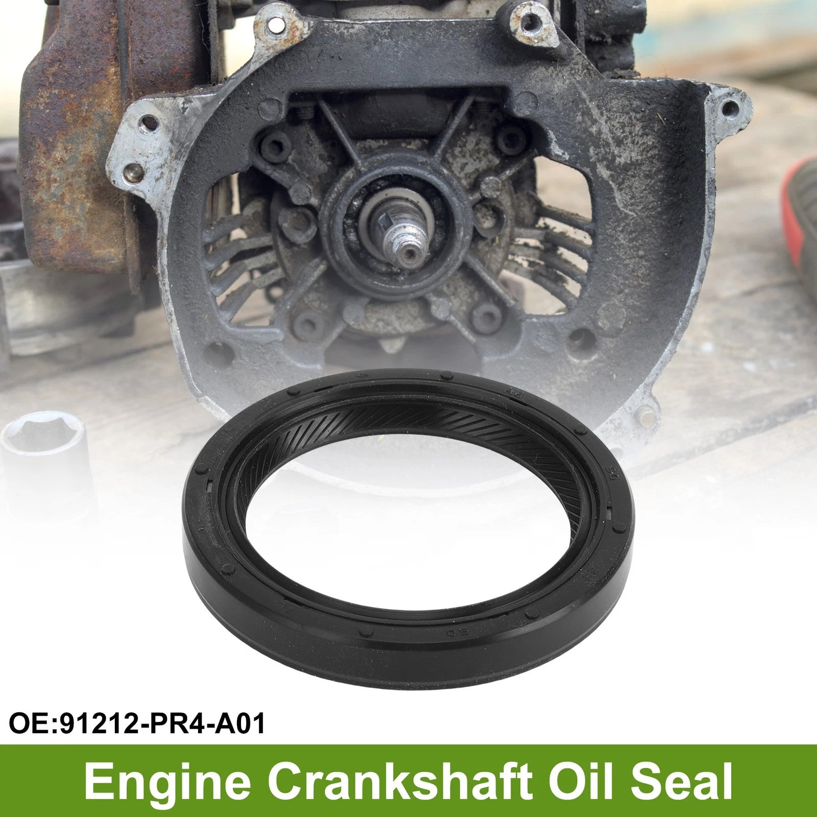 Front Crankshaft Oil Seal for Honda Civic CR-V (1999–2000) No. 91212-PR4-A01