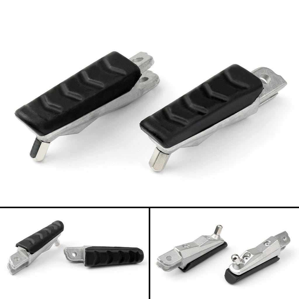 Front Footrest Pedals Foot Pegs for BMW F800GT (2011–2013), F800S (2004–2008), F800ST (2004–2012)