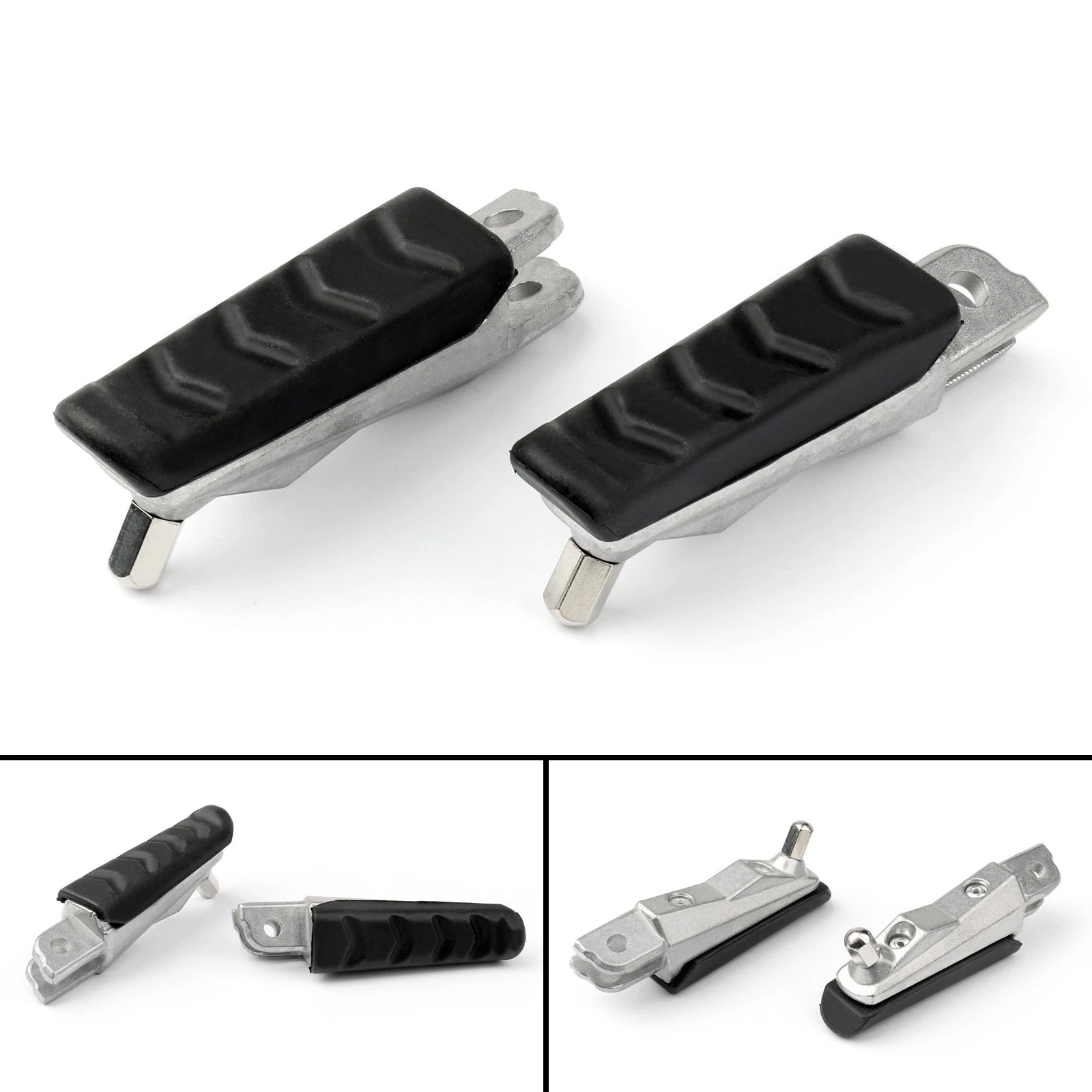 Front Footrest Pedals Foot Pegs for BMW F800GT (2011–2013), F800S (2004–2008), F800ST (2004–2012)