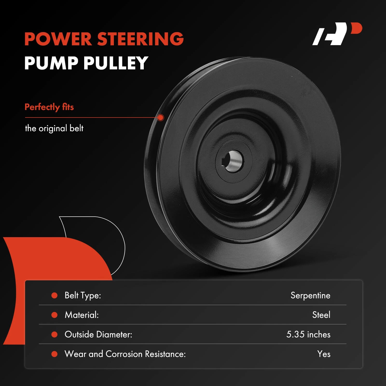 Power Steering Pump Pulley for Toyota 4Runner Pickup (1988–1995)