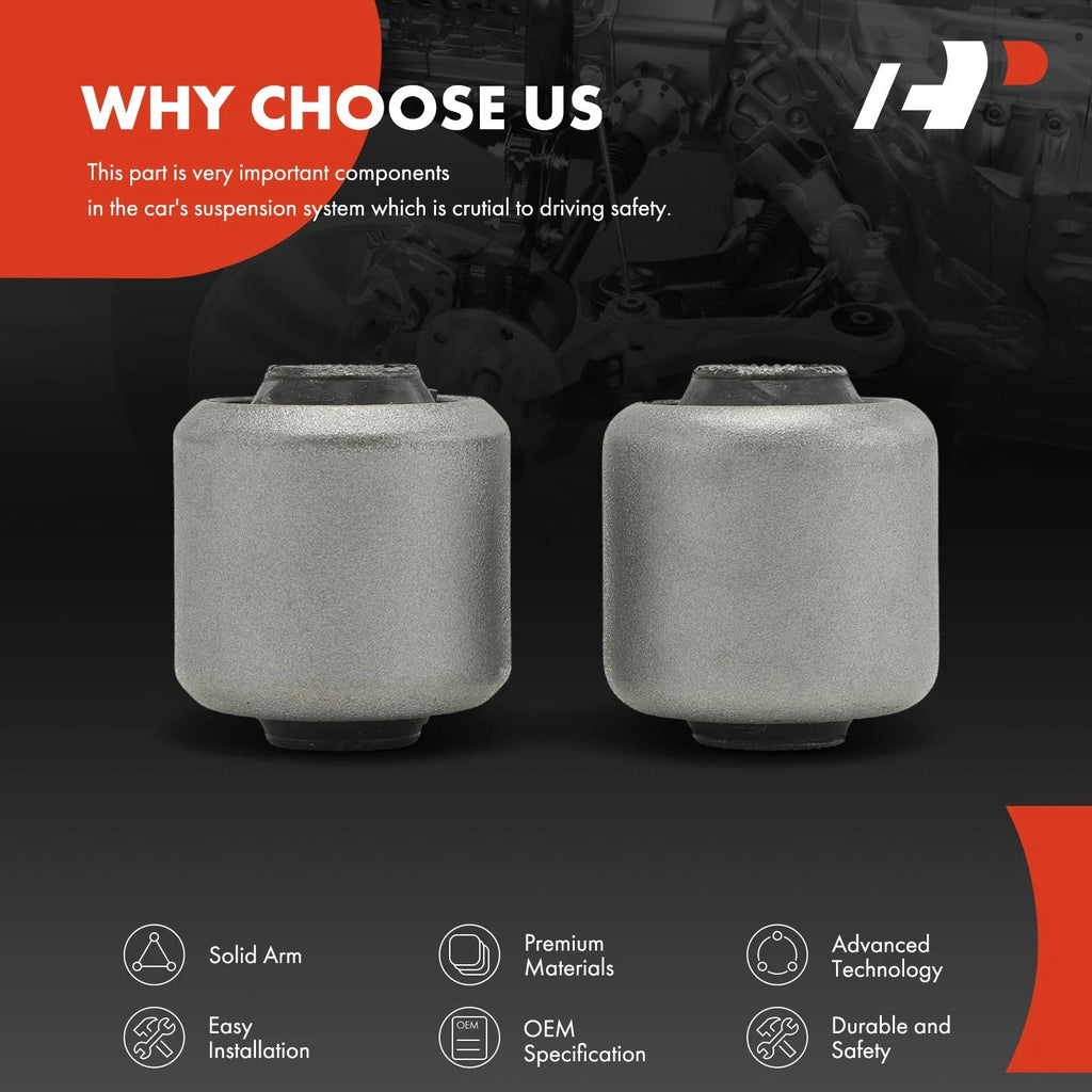 2X Front Lower Rearward Control Arm Bushing for BMW X3 X5 (2004-2019)
