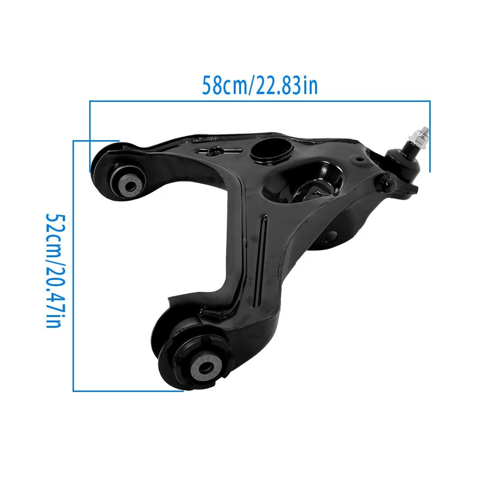Set of 2 Front Lower Control Arms for Ford F-150 V8 4WD (2009–2013)