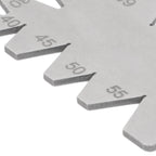 Angle Gauge Ruler Set for Automotive Layout Tools (29/30/40/45/50/55/60/65 Deg)