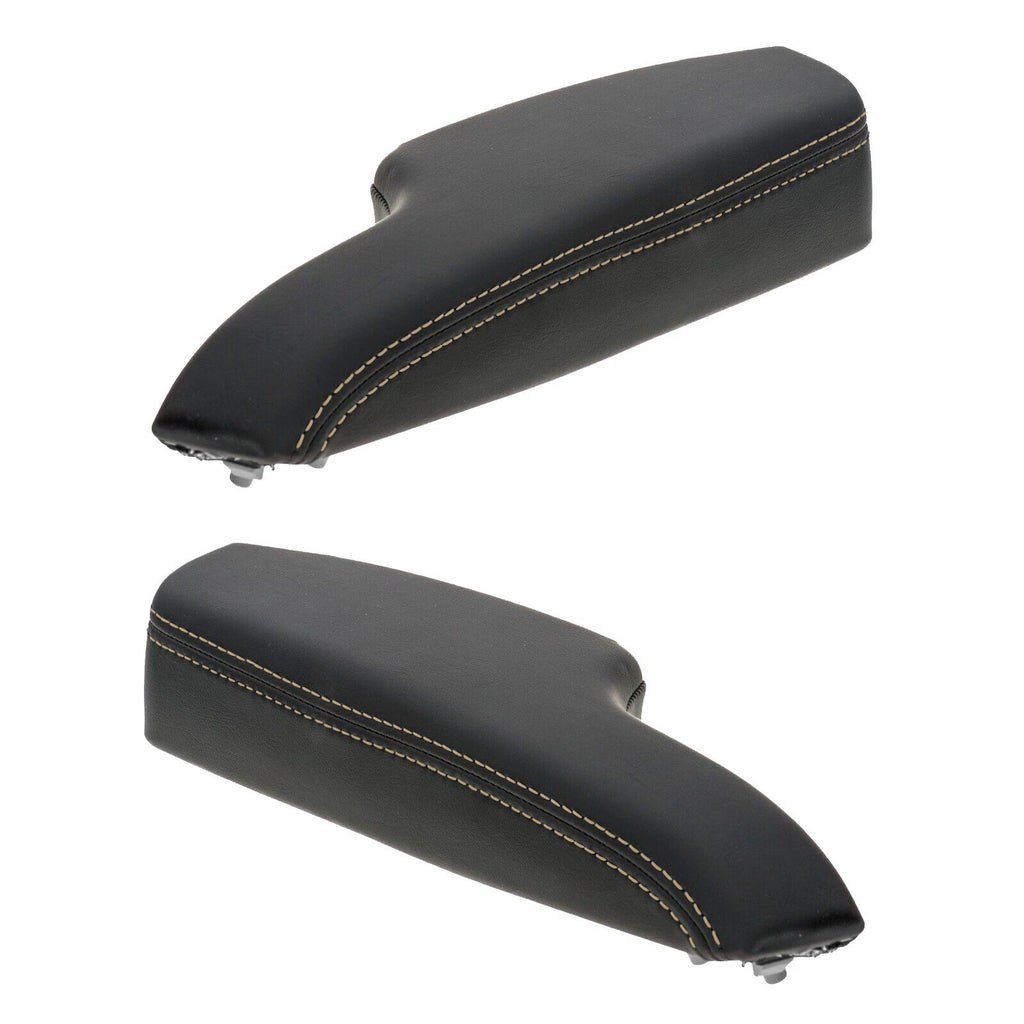 Armrest Door Panel for Chrysler 300 (2011–2020) Beige Stitch PVC Leather