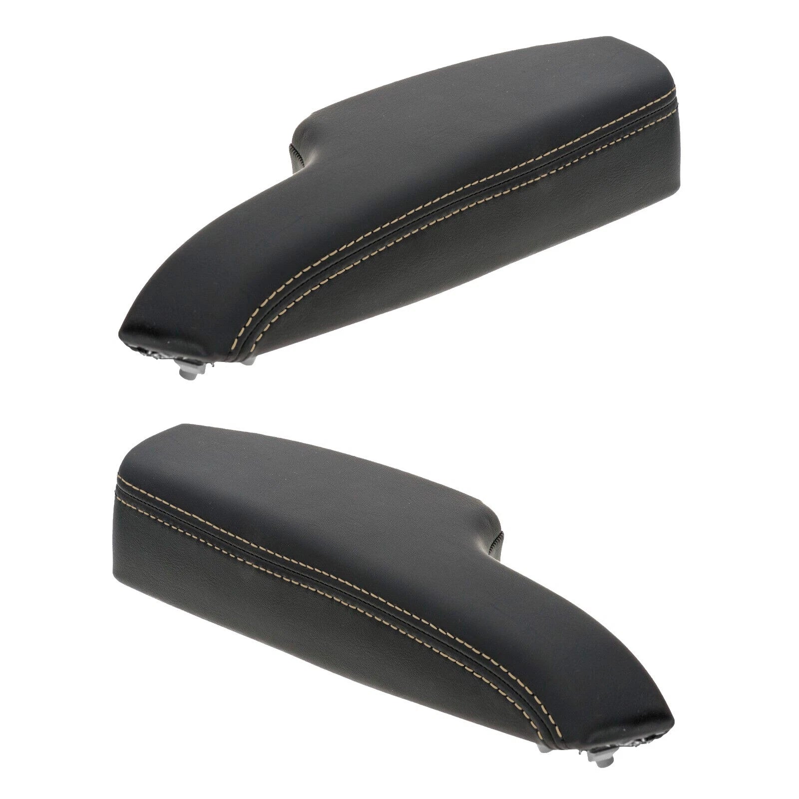 Armrest Door Panel for Chrysler 300 (2011–2020) Beige Stitch PVC Leather
