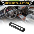 Carbon Fiber Pattern Keyless Entry Keypad Trim for Ford F-150 (2015–2023)