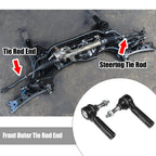 2pcs Front Outer Tie Rod ES800986 for Chrysler 300 (2011–2019) & Dodge Charger (2011–2019)