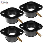 Set of 4 Intake Manifold Carb Boots for Kawasaki KZ650 (1976–1983)
