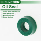 Set of 5 Oil Seal Rotary Shaft Seal 9x16x6mm for Various Models