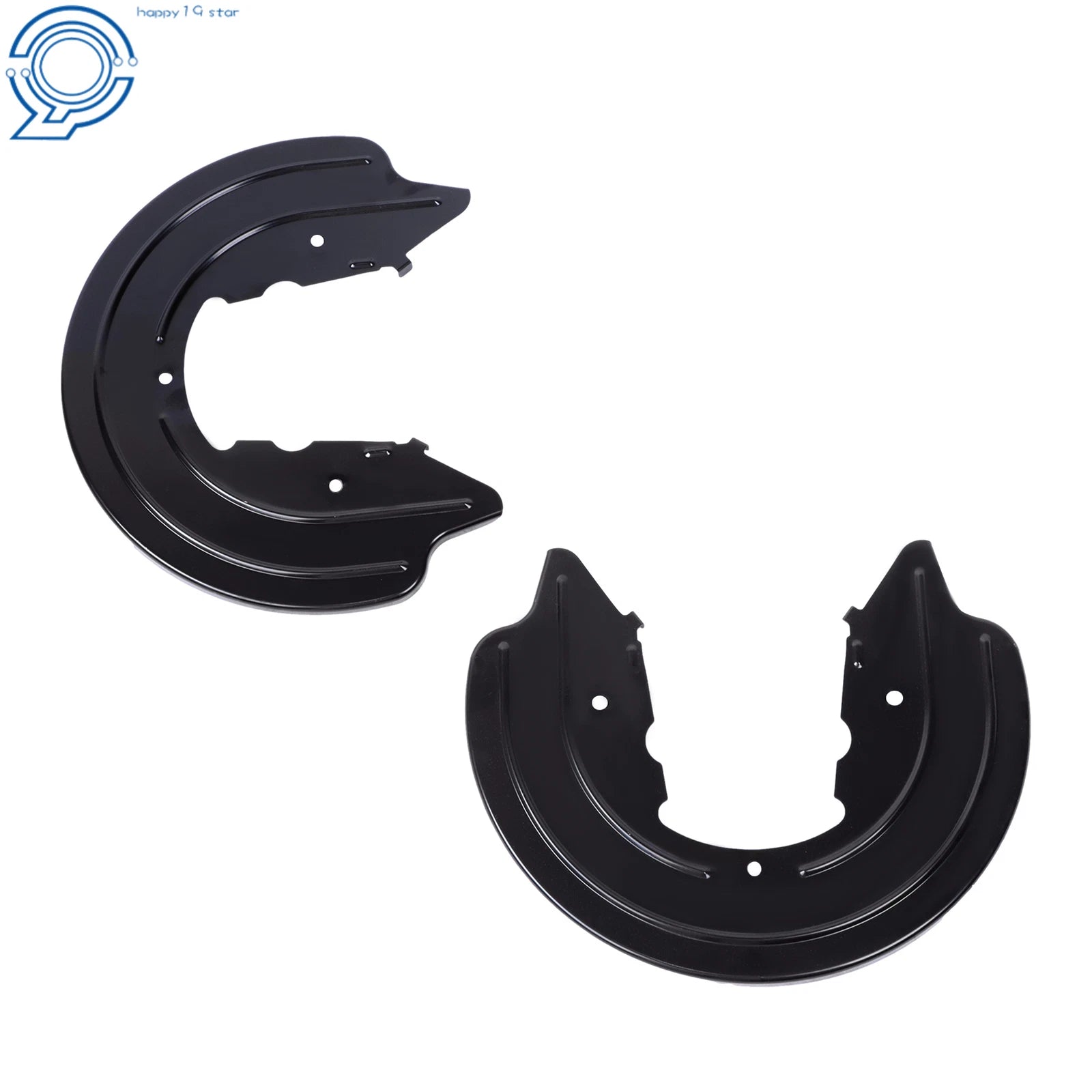 Pair Rear Disc Brake Splash Shield for Ford Mustang (1994-2004)