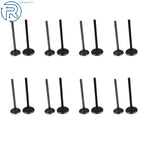 16PCS Intake Exhaust Engine Valves for GM Chevrolet Pontiac 2.0L/2.2L/2.4L (DOHC)