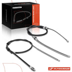 2Pcs Rear Parking Brake Cable for Chrysler Town & Country (1996–1997)