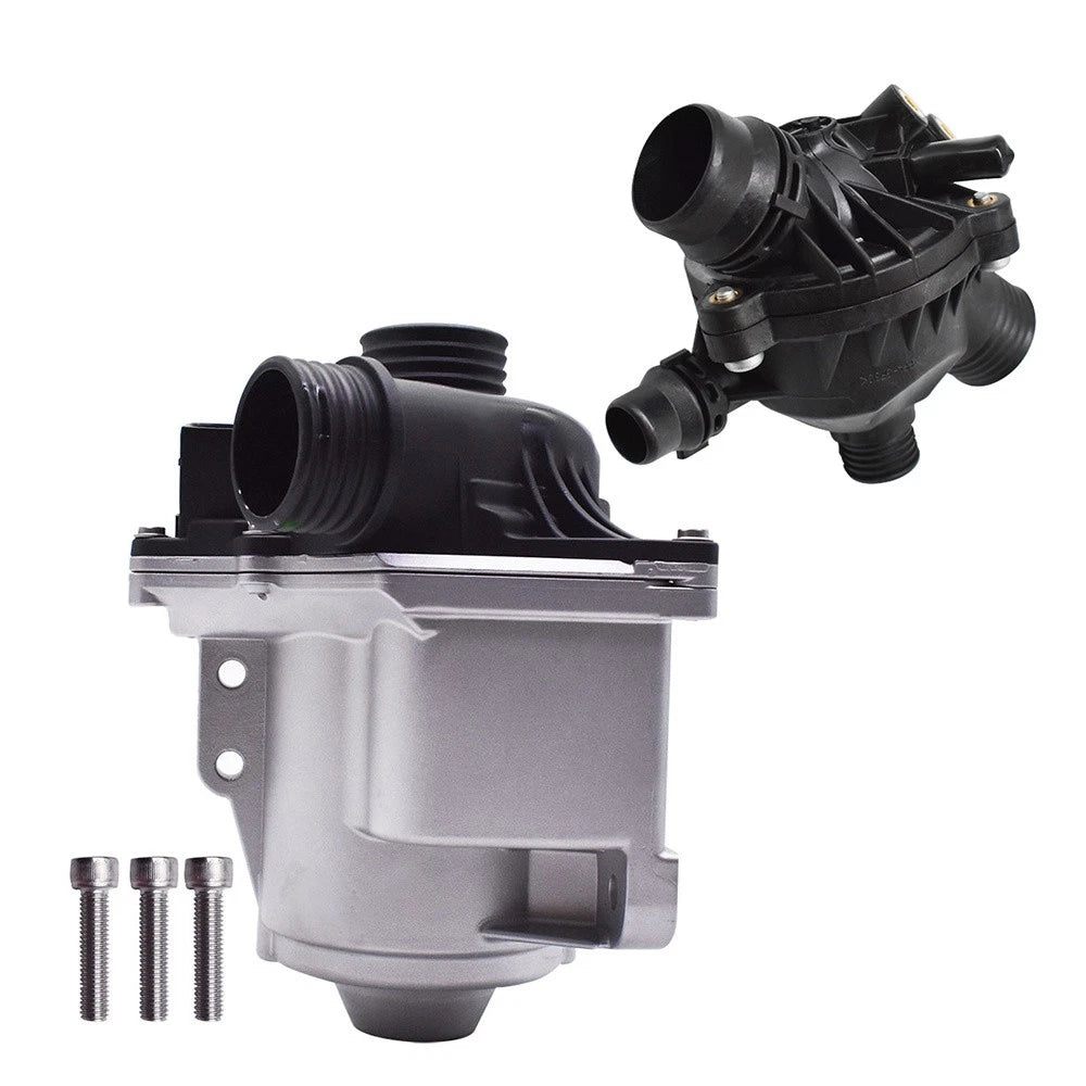 Electric Water Pump with Thermostat for BMW E60 E82 335i X1 X3 X5 (2007–2013)
